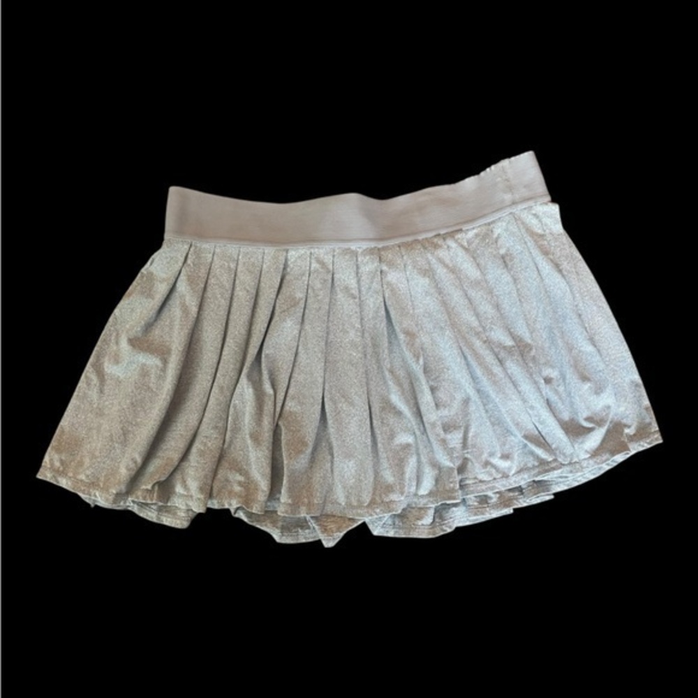 Kyodan Women's Pleated Elastic Waistband Built-in Shorts Tennis Skort Size L